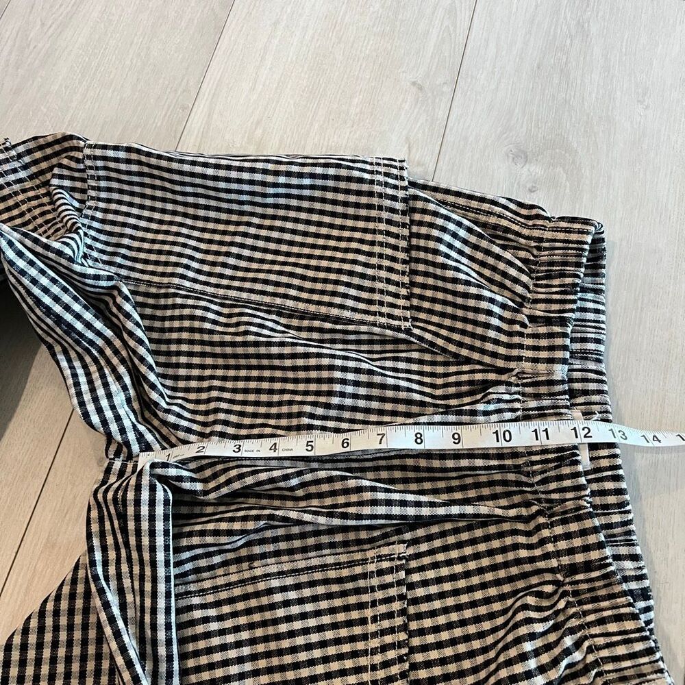 BDG Charlie Gingham Wide-Leg pants size m - Picture 5 of 12